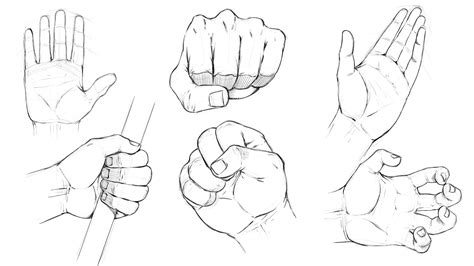 How to Draw Dynamic Hand Poses - Step by Step | Robert Marzullo ...