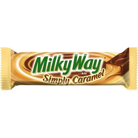 Milky Way Simply Caramel Milk Chocolate Candy Bars, 1.91 Oz - Walmart ...