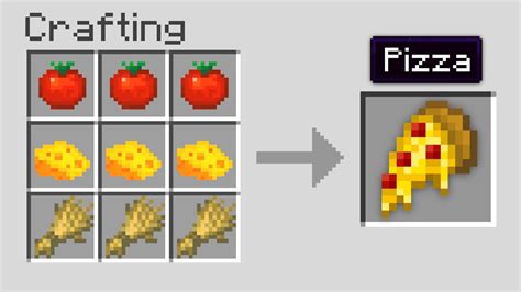 I coded PIZZA in Minecraft... (it's deadly) - YouTube