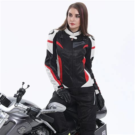 Cycling Motorcycle Jackets Women Motocross Jacket Protective Gear ...