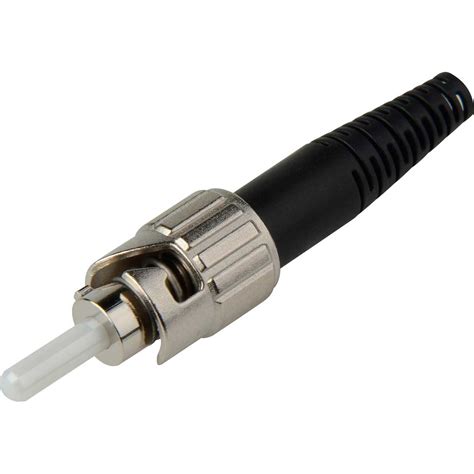 Senko 215-201-L2 Premium 127um MultiMode ST Fiber Connector with Black ...