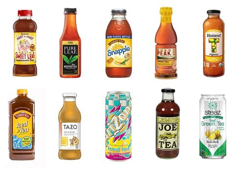 We Tasted 10 Popular Iced Teas & This Is the Best | Tea bottle, Iced ...