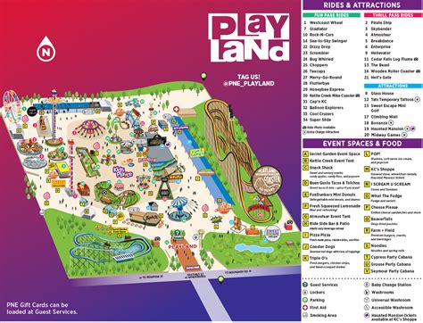 Map of Playland - PNE