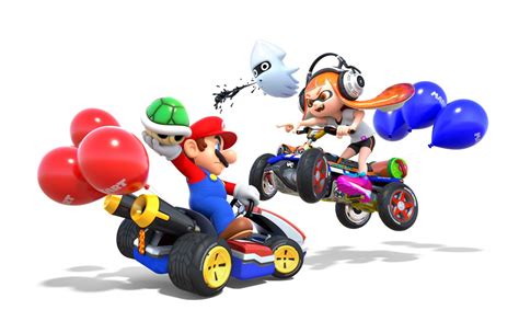 More Mario Kart 8 Deluxe footage, pink boost and faster loading times