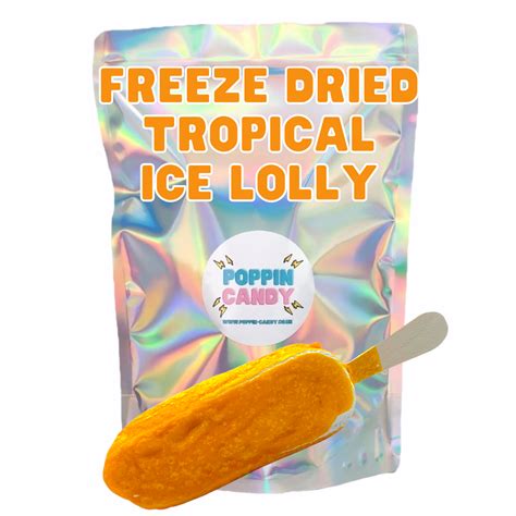 Freeze Dried Tropical Ice Lolly | Poppin Candy