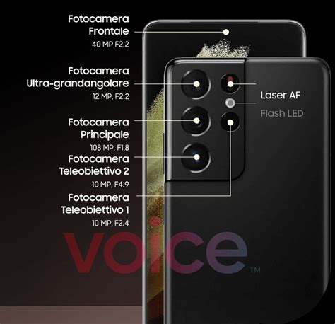 Samsung Galaxy S21, S21+ and S21 Ultra camera specs revealed ...