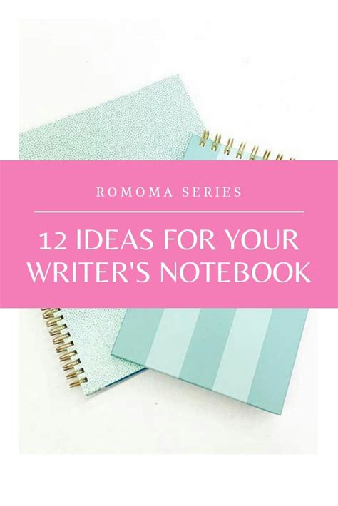 A notebook also known as a Writer’s Notebook is a book used to collect ...