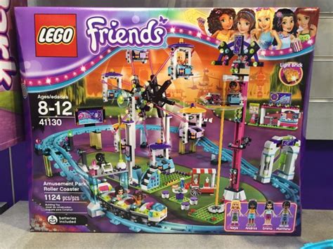 LEGO Friends Amusement Park Roller Coaster Set Revealed - The Family Brick