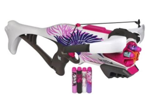 PINK Nerf Guns for GIRLS ~ Because girls like to shoot too Nerf Rebelle ...