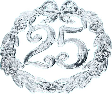 Silver Anniversary Clipart