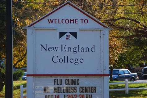 New England College Campus Map - Map