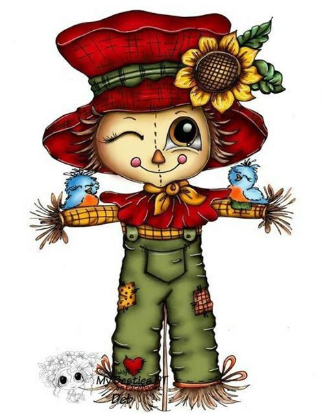 Pin by Pamela Elliott on Pics for Thanksgiving/fall | Scarecrow drawing ...