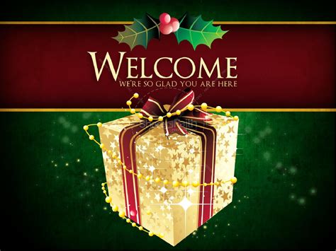 Christmas Gift PowerPoint Template