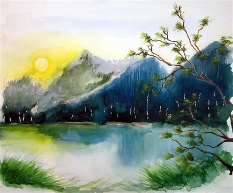 Rising Sun - Buy paintings online India,Buy Canvas paintings online ...