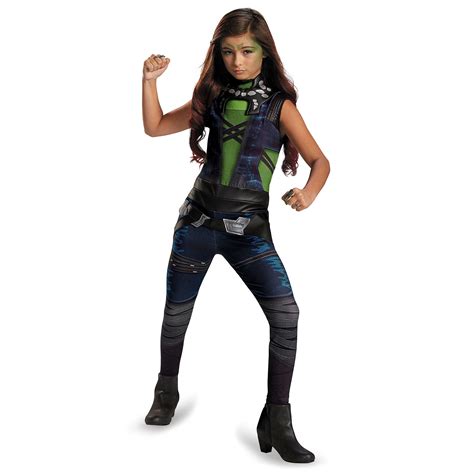 Guardians of the Galaxy Classic Gamora Child Halloween Costume ...