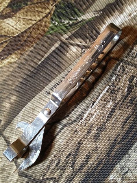 Vintage can opener for my survival pack, works better than those tiny ...