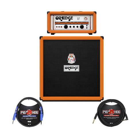 Orange Amps MKIII AD200 200W Bass Amp Head with OBC410-H 600W 4x10 Bass ...