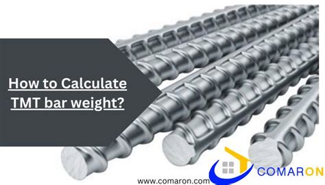 Weight Chart for TMT Bars Made of 8mm, 10mm, 12mm, and 16mm