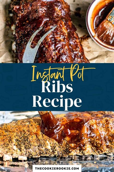 Instant Pot Ribs Recipe - The Cookie Rookie®