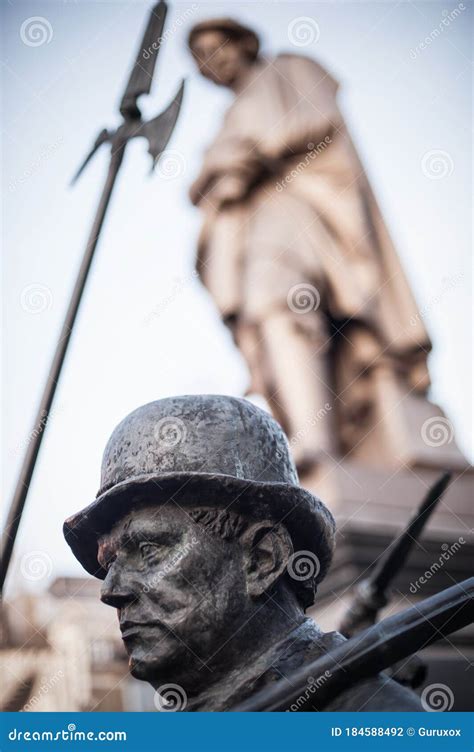 Night Watch, Rembrandt Square Rembrandtplein, Statue by Sculptor Louis ...