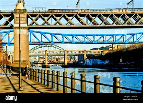 Six Bridges, Newcastle upon Tyne, England Stock Photo - Alamy