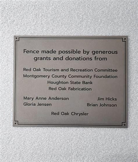 Recognize with Premium Donor Plaques| Plaque Direct