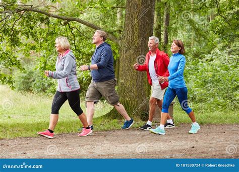 Group of Seniors Walking or Walking Stock Photo - Image of citizens ...