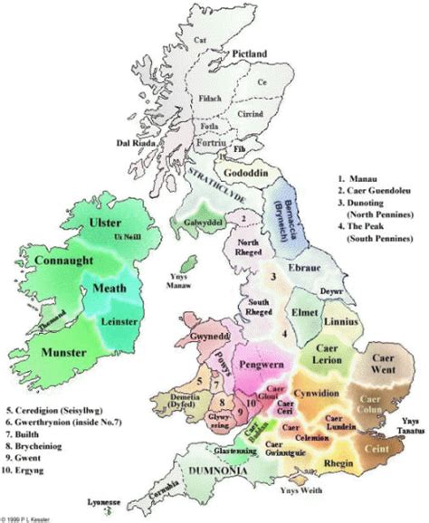 Ancient Britain Map in 2024 | Ancient maps, Map of britain, Map