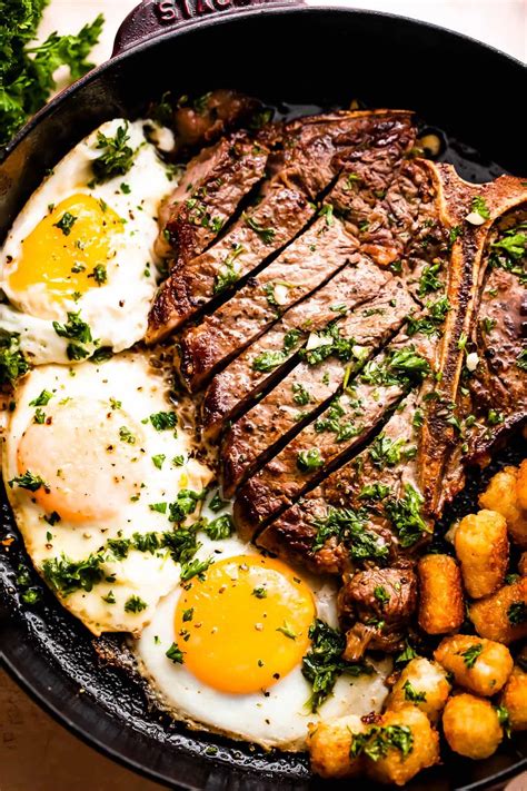 The Best Steak and Eggs Recipe | Diethood