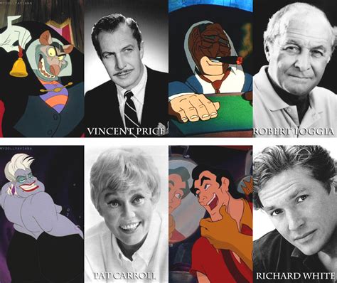 would you bloom — Disney villains & their voice actors/actresses...