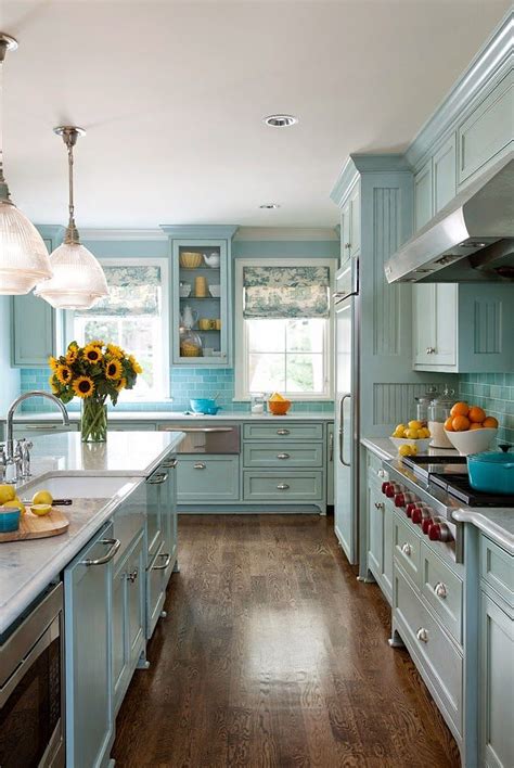 23 Gorgeous Blue Kitchen Cabinet Ideas