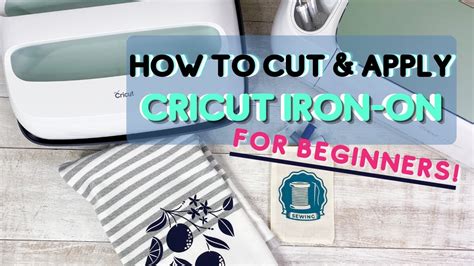 How To Cut & Apply Cricut Iron-On For Beginners ~ Cricut Maker ~ HTV ...