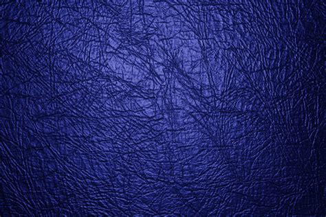 Blue Leather Texture Close Up – Photos Public Domain