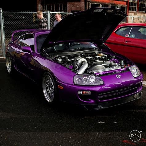 Toyota Supra MK4, 2jz gte, Twin turbo, purple toyota supra HD phone ...