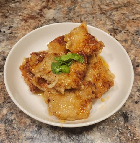 [Homemade] Crispy Sweet and Sour Pork (Guo Bao Rou) : r/food