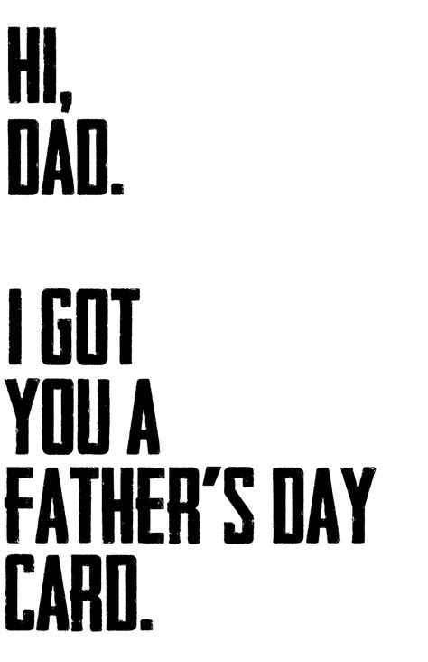 Free Printable Father Day Cards