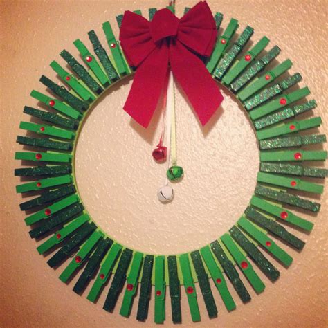 Clothespin Wreath