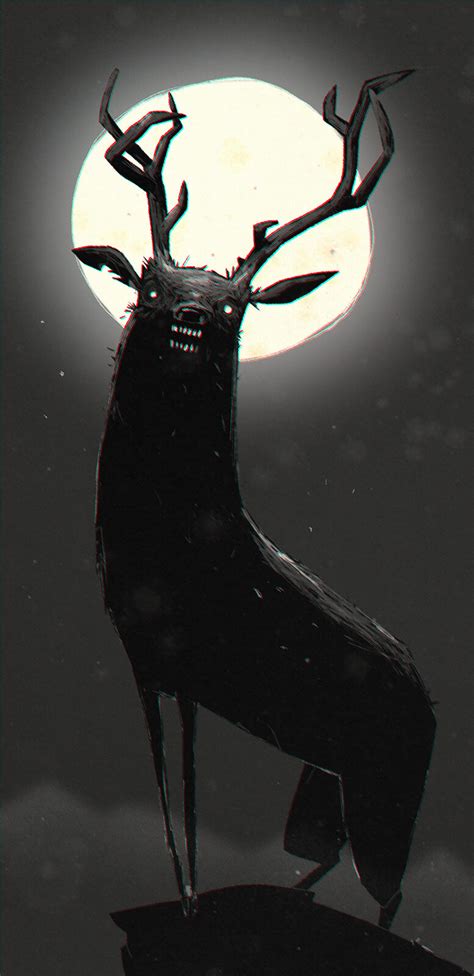 ArtStation - Zombie deer