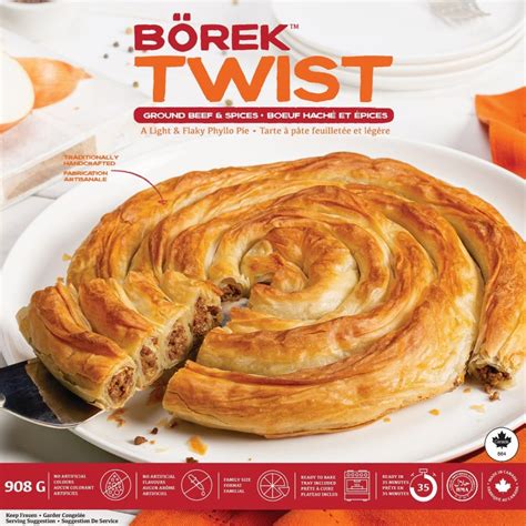 BOREK TWIST GROUND BEEF & 8x908g | Eurotrade Import-Export