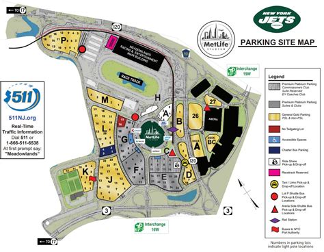 MetLife Stadium Parking Changes