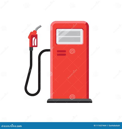 Petrol Pump Illustrations Cartoon Vector | CartoonDealer.com #23498951