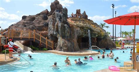 Disney Polynesian Resort Pool - Water Slide - Water Park Hotels Orlando