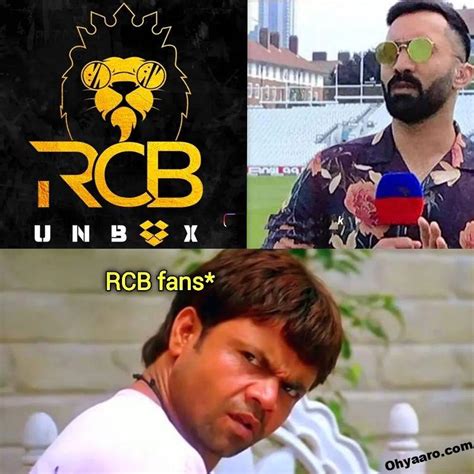 RCB Fans Trending Memes