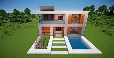 Minecraft Simple Modern House