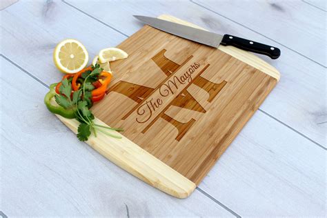 Cutting Boards Cookware Custom engraved cutting board Kitchen & Dining ...