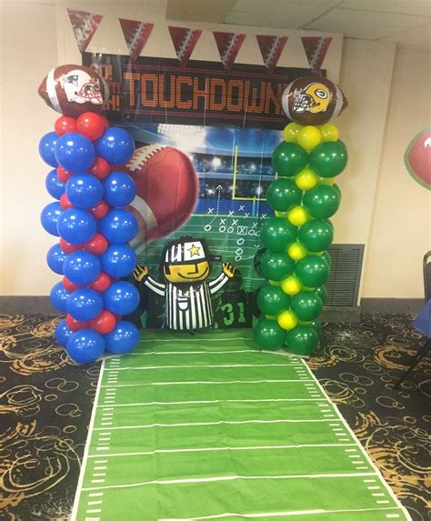 Football Birthday photo booth Football Party Decorations, Football ...