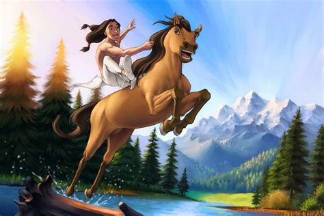 Spirit Stallion of the Cimarron by Helushka-8 on DeviantArt | Spirit ...