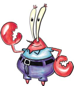 Step by Step Lesson : How to Draw Mr. Krabs from Spongebob Squarepants ...