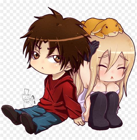 Anime Girl And Boy Hugging Wallpaper | Webphotos.org