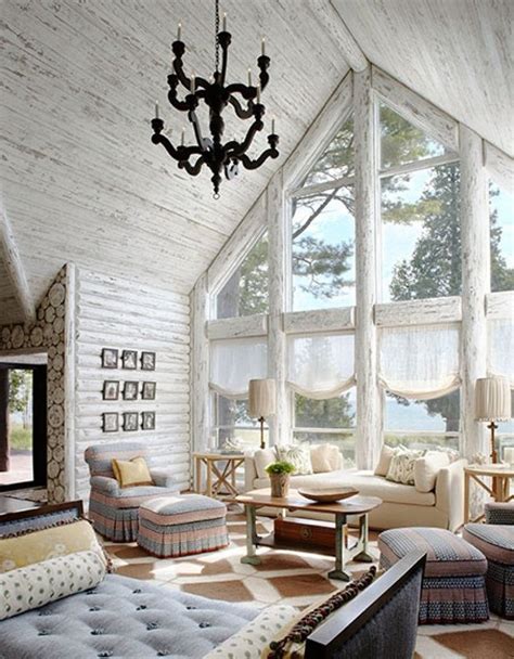 22 Luxurious Log Cabin Interiors You HAVE To See - Log Cabin Hub